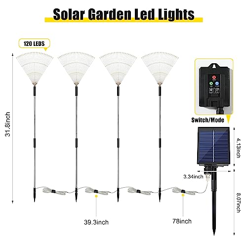 AGM Solar Pathway Lights Outdoor - Image 2