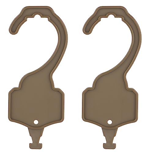 Shanyingquan Tactical Belt Hanger Hook for Cobra Buckle Belts/Display Organizer Buckle Insert Hunting Military Combat Belt Hooks Accessories (2pcs)