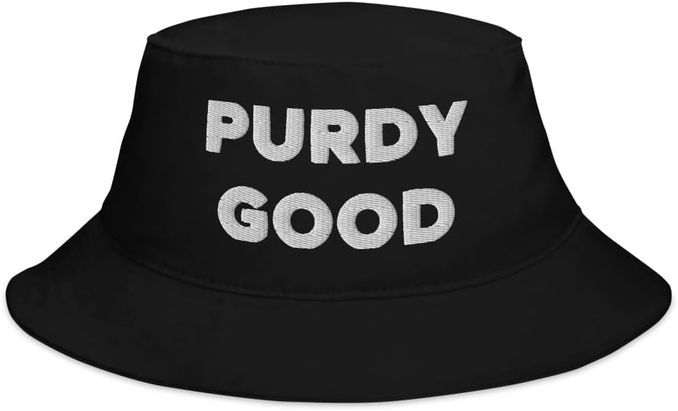 Purdy Good Hat (Embroidered Bucket Hat)