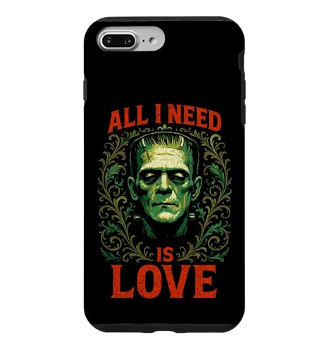Image of Frankenstein I Need Love | Grunge Horror Halloween Case for iPhone 7 Plus/8 Plus