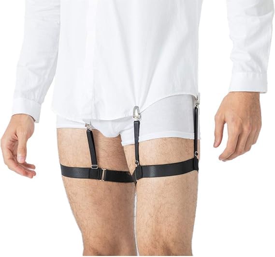 shank Men's Shirt Stays/holder for Tucking, Garter and holder, Securing Shirt Position for Men-picture-34