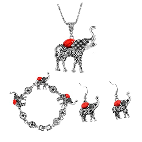 Bijoux à la mode éléphant rouge pour sublimer vos tenues de soirée et sorties bohèmes