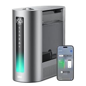 DREO 6L Smart Humidifiers for Bedroom, Warm & Cool Mist for Large Room