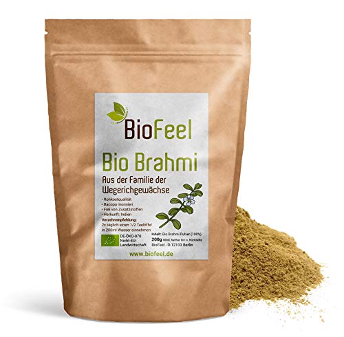 Preisvergleich Produktbild BioFeel - BIO Brahmi Pulver, 200g