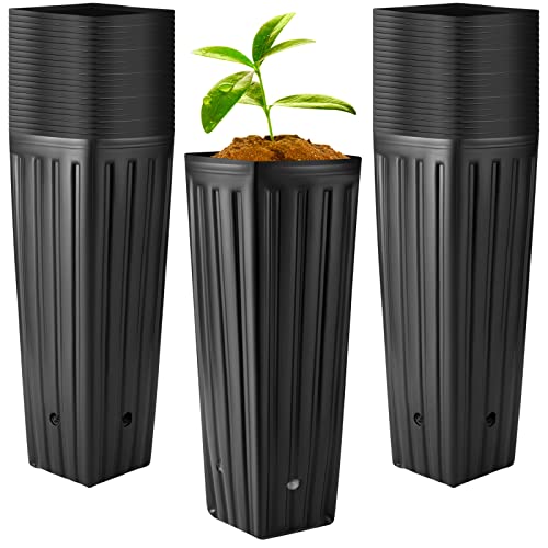 Pots de fleurs profonds en plastique de 30,5 cm lot de 150 godets de culture jardin