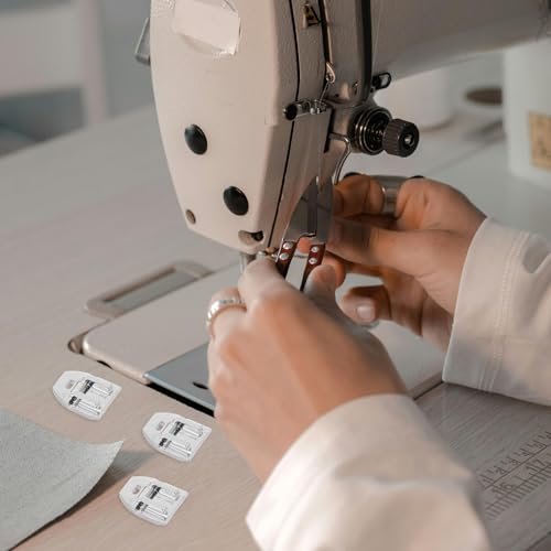 Conjunto de 5 pies invisibles para máquina de coser miniatura 6