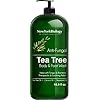 New York Biology Tea Tree Body Wash for Men and Women – Moisturizing Body Wash Helps Soothe Itchy Skin, Jock Itch, Athletes Foot, Nail Fungus, Eczema, Body Odor and Ringworm – 16 Fl oz