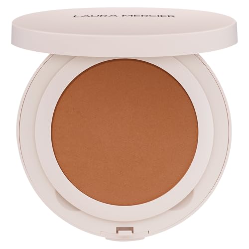 Laura Mercier Ultra-Blur Talc-Free Waterproof Translucent Pressed Setting Powder, 16HR Weightless Wear and Shine Control, Hyaluronic Acid Infused for 24HR Hydration, Translucent Medium Deep