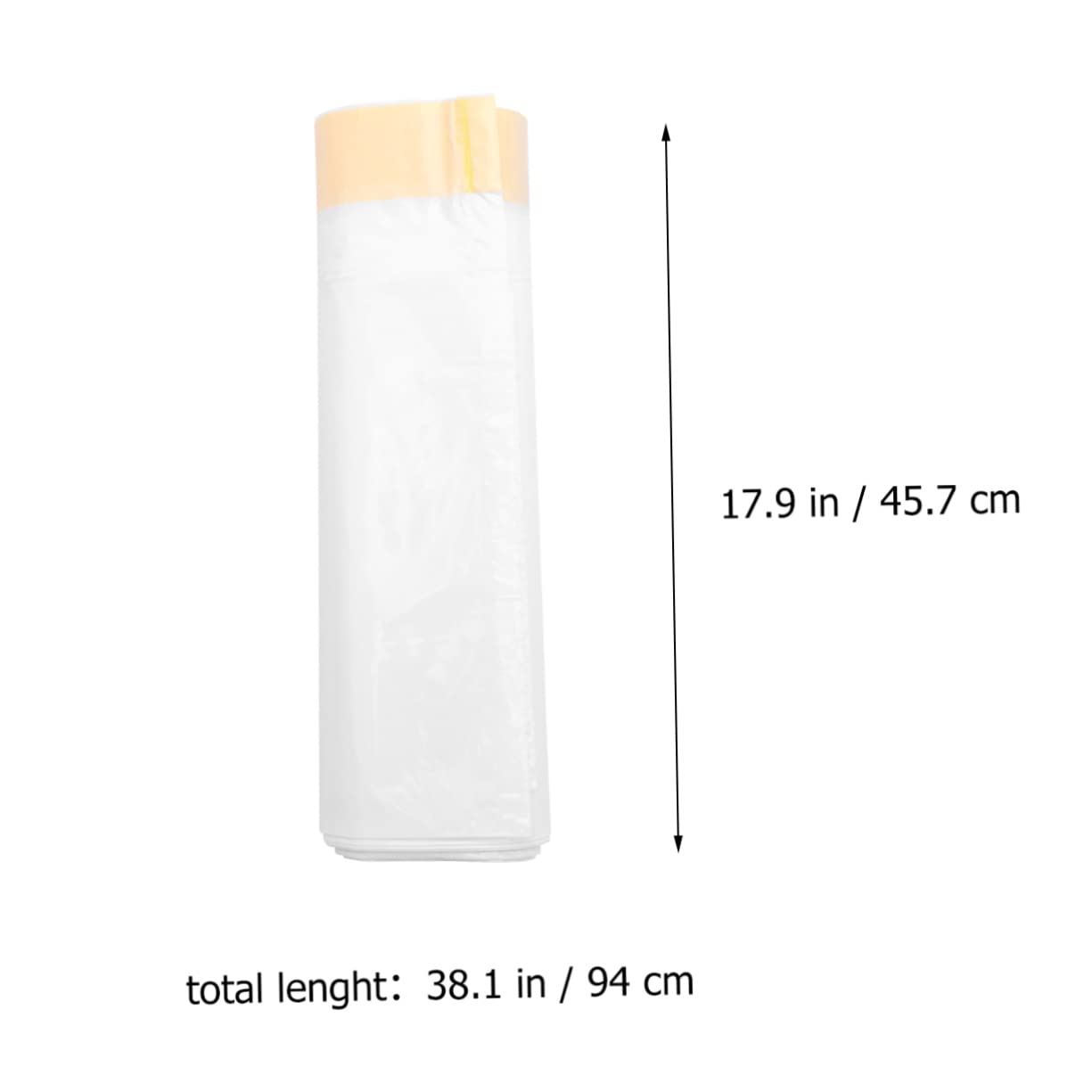 COSMEVIVI Cat Litter Box Liners Thick Cleaning Bags (7pcs/roll) Waterproof Disposable for Easy Cleanup