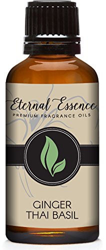 Image of Eternal Essence Oils Ginger Thai Basil 30ml Premium Fragrance Oil - for Candle, Soap Making, Aromatherapy, Diffusers, Home Care, & Humidifiers