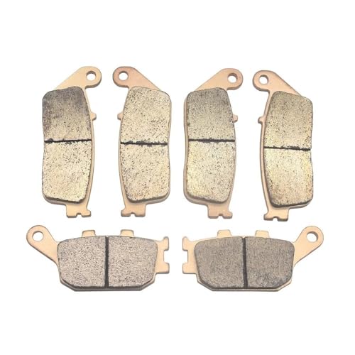 Kits de plaquettes de frein CBR600 et CB600F en cuivre fritté pour moto Honda