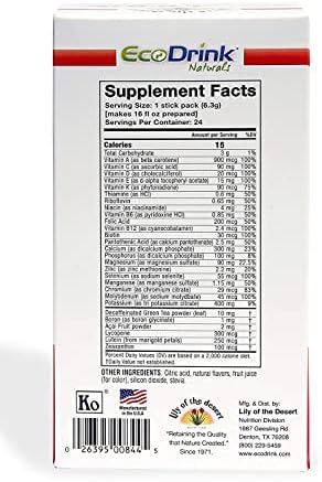 LILY OF THE DESERT FRUIT PUNCH, 24 Ounce