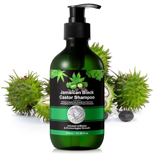 Hair Growth Serum with Biotin, Argan, Castor, and Coconut Oils - Keratin Shampoo for Thinning Hair and Hair Loss, Deep Conditioner for Dry, Damaged, Curly Hair