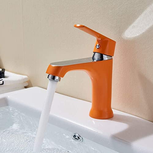 Robinet mitigeur de cuisine en laiton avec levier unique fluide