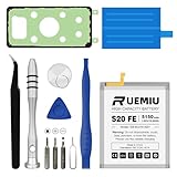 RUEMIU 5150mAh Battery for Samsung Galaxy S20 FE,Upgraded High Capacity fit for S20 FE 5G Model SM-G781B G781U G781W SM-A526 A526B/DS A526W A5260 with Complete Repair Tool Kits