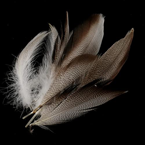 Jili Online 100Pieces Mallard Duck Feathers Beautiful Feather 5-8Cm For Wedding Party Decoration Hats Costume Diy Crafts #TOP3