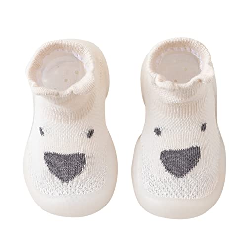 Socks Shoes for Girls Comfy Integrated Cartoon Animal Designed Stretch Floor Shoes Casual Style Leisure Shoes