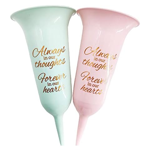 Set of 2 Forever in Our Hearts Vases Cover
