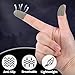 ENPOINT Ultra-Thin Touch Screen Stickers for Gloves, Pack of 10 Motorcycle Gloves Touchscreen Stickers, Sensitive Mobile Gaming Accessories for PUBG Call of Duty Mobile Legends