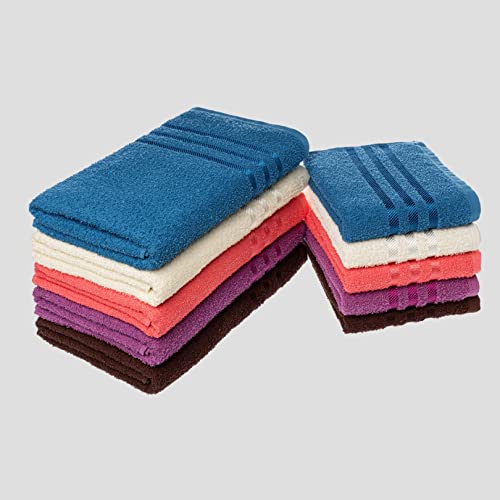 Jogo 10 Toalhas (5 Banho + 5 Rosto) By Laune Haus