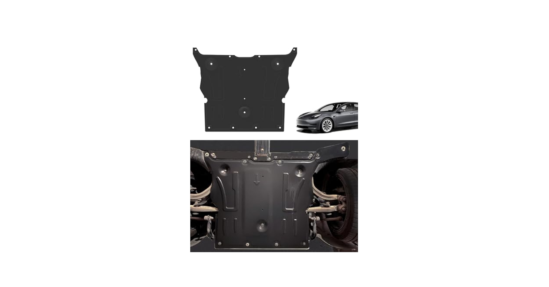 テスラ flk042117 Amazon.com: POKIAUTO Front Skid Plate for Tesla Model 3