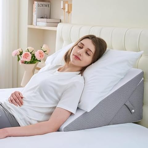Sasttie Wedge Pillow for Comfort Cover