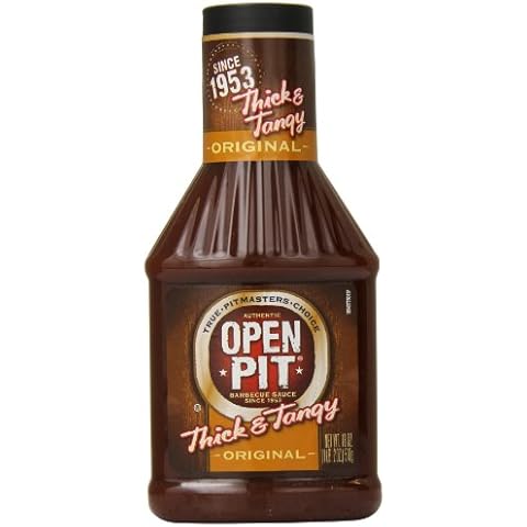 Open Pit Thick & Tangy Original Barbecue Sauce, 18 oz. (Pack of 12) Cover