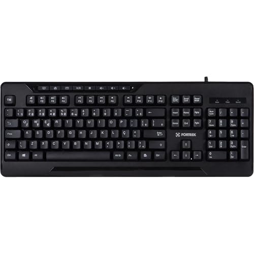 Teclado Multimídia OLK-101 padrão ABNT2 Fortrek