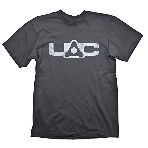 DOOM Eternal T-Shirt UAC Logo Grey Size S