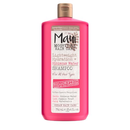 Maui Moisture Lightweight Hydration + Hibiscus Water Shampoo, 25.4 fl oz