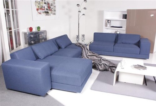 Machalke Matrix Sofagarnitur Stoff Oanama Job | In Blau - 4250385939488 Machalke Matrix Sofagarnitur Stoff Oanama Job | In Blau