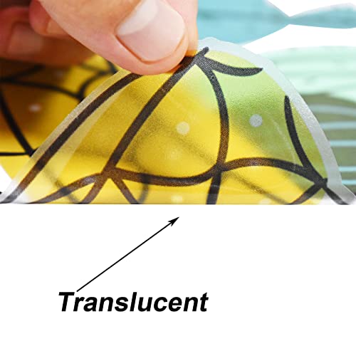 Maydahui Hanging Potted Plant Wall Decals Succulent Cactus Wall Sticker (27In W X 30In H) Peel And Stick Removable Bonsai Wall Art Murals Decor For Bedroom Living Room Offices(Petal Leaves) #TOP5