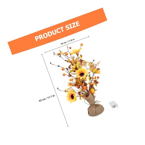 Luces del Árbol de Arce LED TOYANDONA Iluminado para Escritorio Interior 3