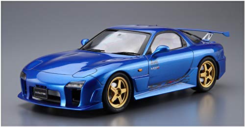 Modelo a escala Aoshima Mazda Mazdaspeed FD3S RX-7 1:24 miniatura 3