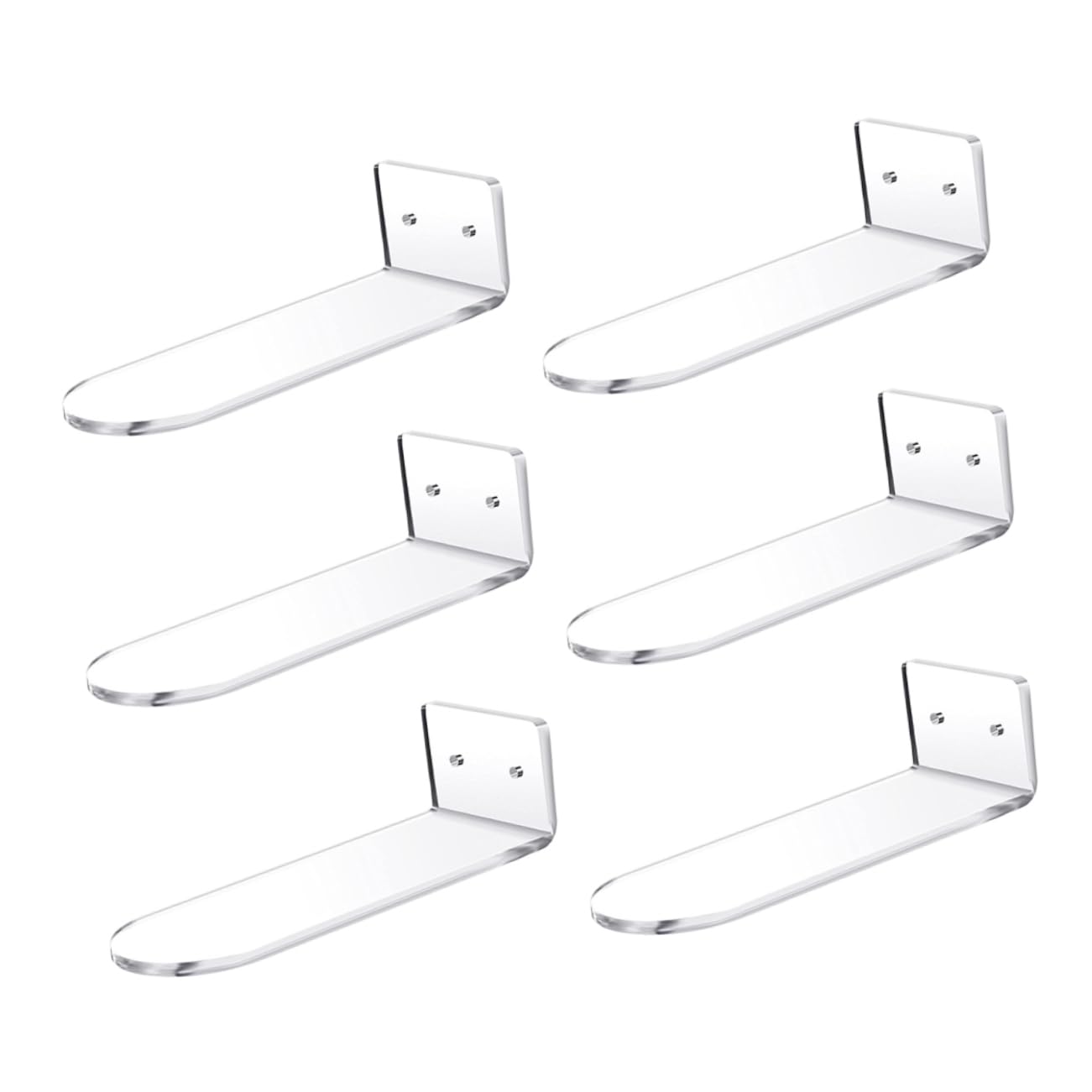 ULDIGI Elegant Shoe Rack Floating Shoe Display Stand 1 Set Storage Rack for Shop