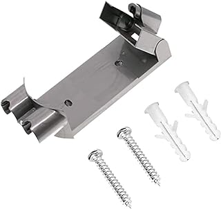 Wall Mounted Charging Dock Station Compatible with Dyson V7 V8 Series Handheld Vacuum Cleaner Replacement Accessories Parts 967741 01with Black