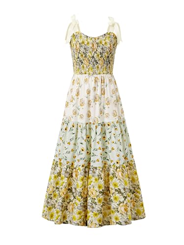 Sunny Spirit Teen Dresses Girls Maxi Summer Floral Boho Long