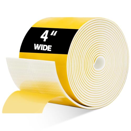 DEMEDO 4" x 16.5 ft Foam Pipe Insulation Tape