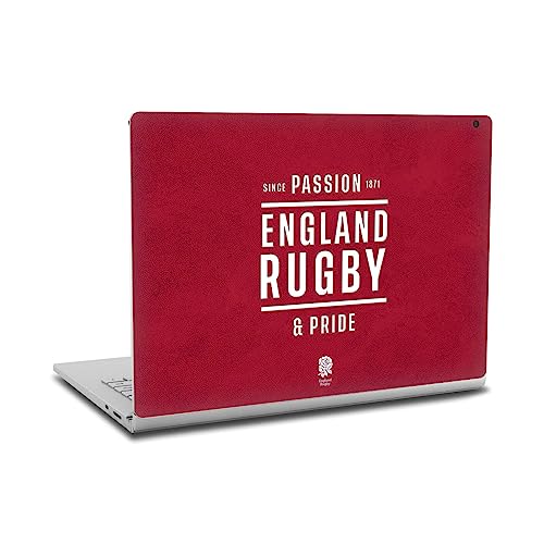 Vinyle autocollant peau Microsoft Surface Book 2 England Rugby Union logo sticker