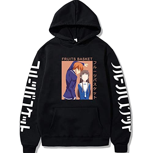 westtrend Anime Fruits Basket Tohru Sweat À Capuche Unisexe Kawaii Dessin Animé À Capuche Kyo Pull Fruits Basket Kyo Sweat À Capuche Cosplay Cover