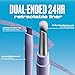 Urban Decay 24/7 Liquid Stick Waterproof Eyeliner - Smudge-Proof, Transfer-Proof, Up to 24HR Wear, Dual-Ended Retractable Gel Liner with Blending Eye Brush - Brown Noise (deep matte brown)