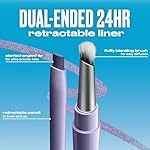 Urban Decay 24/7 Liquid Stick Waterproof Eyeliner - Smudge-Proof, Transfer-Proof, Up to 24HR Wear, Dual-Ended Retractable Gel Liner with Blending Eye Brush, Slanted Angled Tip, Vitamin E - 0.012 oz - Image 3