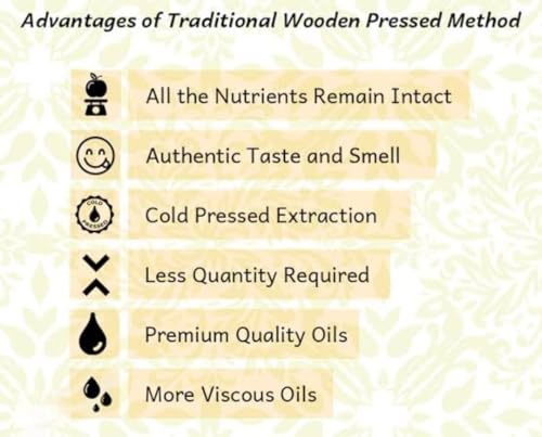Image of SARV MATRIKAA 100% Pure Wooden Cold Pressed Kalonji Oil 250ml - Natural Black Seed Oil for Hair Growth & Immunity - No Preservatives, Cold Extraction