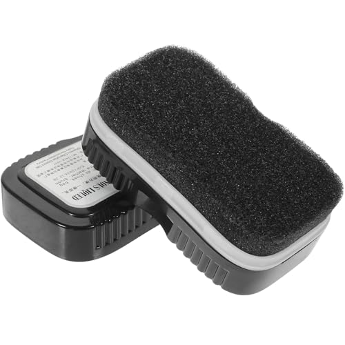 Gatuida Esponja de Doble Cara para Lustrar Zapatos de Cuero, Cepillo de Esponja de Alta Densidad, Herramienta Ligera para Limpieza de Calzado, Sofá y Bolsos, Uso Doméstico Color Aleatorio