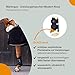 Marengos - Dressurgamaschen Modern Rosé | Pferde-Gamaschen mit weichem stoßdämpfendem Kunstfell | wasserdicht & atmungsaktiv | Gamaschen für Pferde | Pferdebeinschutz in Schwarz | Größe XL