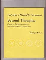 Instructor's Manual to Accompany Second Thoughts 1559344806 Book Cover