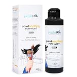 PENTAUSA All in One Paint - Waterproof Multi Surface Paint for Bathroom, Bathtub, Tile, Wet Surfaces, Sink, Kitchen Cabinet, Worktop, Wood, Furniture - Matte & 250ml (Black)