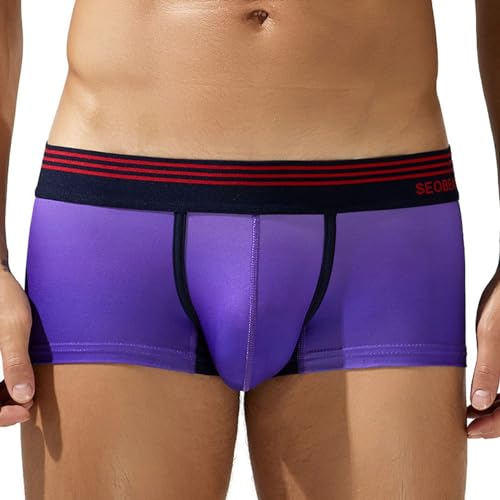 Men's Boxer Shorts with Moisture Wicking Cool and Comfortable Breathable Men's Boxer Underwear for Everyday Wear