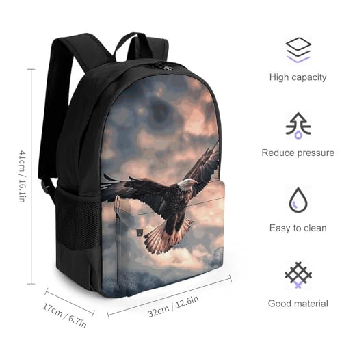 Mochila deportiva casual ligera unisex para senderismo miniatura 2