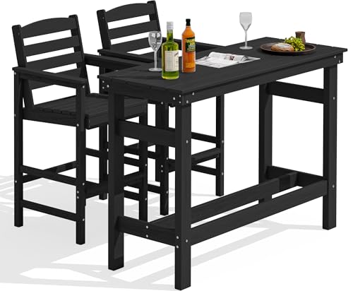 SERWALL Adirondack Bar Height Set